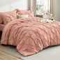 Bedsure 7-Piece King Size Comforter Set & Sheets, Olive Green King Bedding