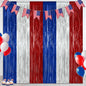 2 Pack Glitter Pink Backdrop, 3.28 FT x 7.05 FT Birthday Party Decorations, Laser Pink Fringe Curtains Foil Streamer Tinsel, Pink Curtains Photo Backdrop Happy Birthday Valentines Day Backdrop