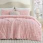 Bedsure 3D Cloud Bubble Comforter Fluffy Comforter Queen Dark Green 3 Pcs