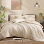 Monbix King Size Comforter Set Olive Green 7 Pieces Bed in a Bag