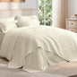 Love's cabin Quilts for Queen Bed Blue Bedspreads - Soft Bed Summer Lightweight Bedspread Comforter - Modern Style Coin Pattern Coverlet for All Season - 3 Pieces (1 Quilt, 2 Pillow Shams)