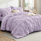 Bedsure 7-Piece King Size Comforter Set & Sheets, Olive Green King Bedding