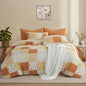 Oli Anderson Queen Comforter Set, 7 Pieces Bed in a Bag, Light Green