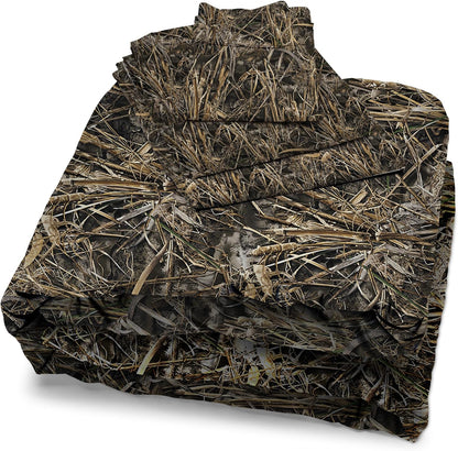 Northwest Realtree 5-Piece Queen Size Bed in a Bag Set, 1 Comforter, 1 Fitted Sheet, 1 Flat Sheet, 2 Pillowcases, All Seasons Bedding, MAX-7 Camo