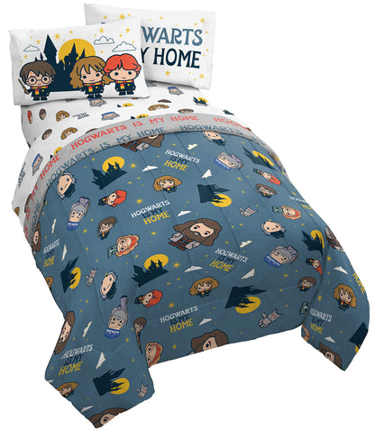 Marvel Spiderman Full Size Comforter Set 5 Piece Kids Bedding, Multi