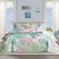 Tritard 3 Piece Coastal Quilt Sets Full/Queen Size Bedding Set, Blue