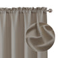 Chyhomenyc 2 Panels White Kitchen Curtains 36 Inch Length Tier Curtain