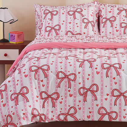 Viviland Kids Twin Bedding Sets, Boys Comforter, Cow Print