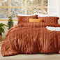 Bedsure Tufted Boho Comforter Set King, Bedroom Decor Bedding Set Beige