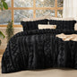 Bedsure Tufted Boho Comforter Set King, Bedroom Decor Bedding Set Beige