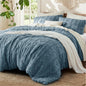 Bedsure Tufted Boho Comforter Set King, Bedroom Decor Bedding Set Beige