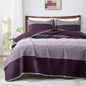 Andency Queen Quilt Bedding Set Sage Green, 3 Pieces Striped Bedspreads