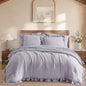 BLOOMHAVEN Queen Comforter Set-7 Pieces Ruffle Bedding with Floral Sheet