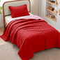 Exclusivo Mezcla Reversible Full Queen Quilt Bedding Set, Grey