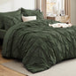 Bedsure 7-Piece King Size Comforter Set & Sheets, Grey King Bedding