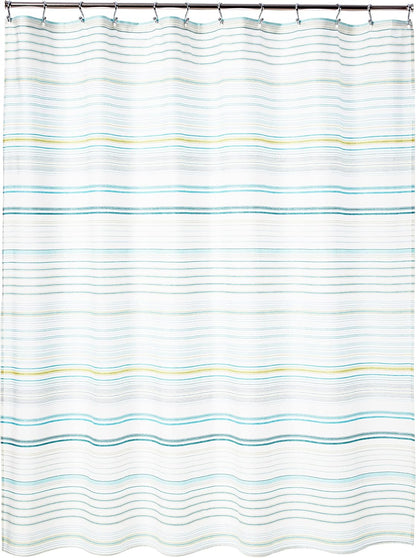 Tommy Bahama - Striped Shower Curtain, 100% Cotton Cabana Design