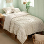 Bedsure Tufted Boho Comforter Set Queen, Bedroom Decor Bedding Set Beige