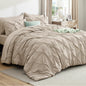 Bedsure 7-Piece King Size Comforter Set & Sheets, Grey King Bedding