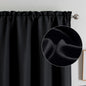 Chyhomenyc 2 Panels White Kitchen Curtains 36 Inch Length Tier Curtain