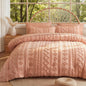 MR&HM Queen Comforter Set 7 Pieces, Fluffy Tufted Boho Beddding Set Beige