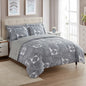 Sweet Home Collection 5 Piece Comforter Set Bag Solid Color All Season Soft Down Alternative Blanket & Luxurious Microfiber Bed Sheets, Navy, Twin