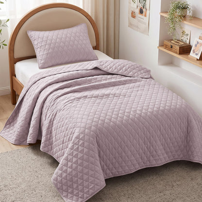 Exclusivo Mezcla Reversible Full Queen Quilt Bedding Set, Grey