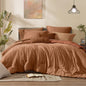 Monbix King Size Comforter Set Olive Green 7 Pieces Bed in a Bag