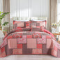 BEDIFANY Cotton King Size Quilt Sets, Lightweight King Quilt Bedding Set