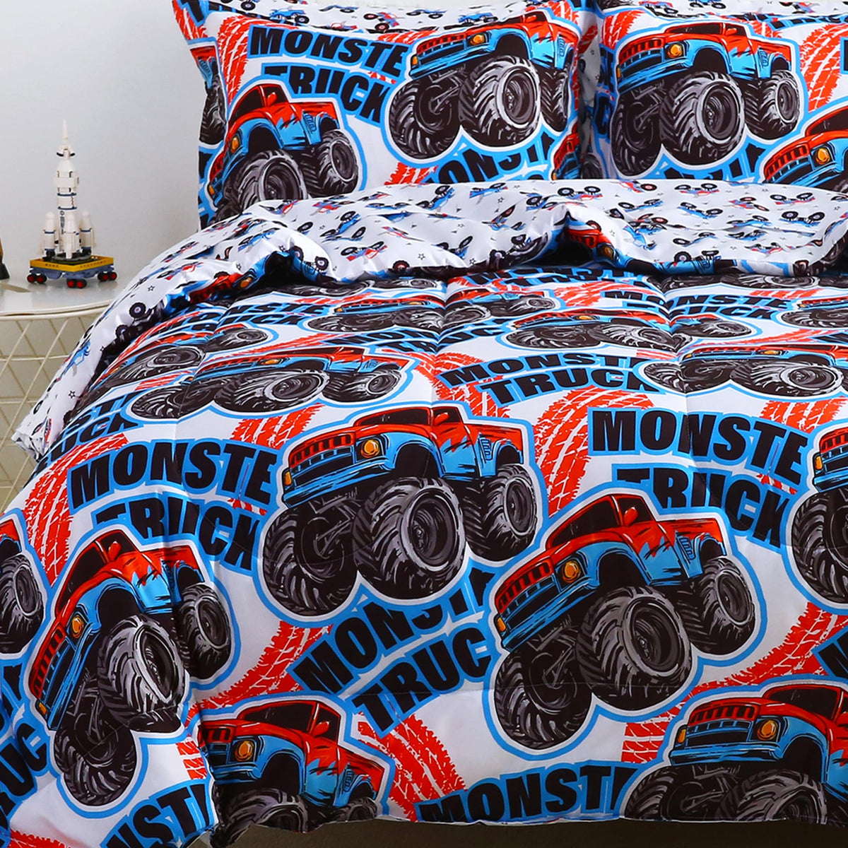 Viviland Kids Twin Bedding Sets, Boys Comforter, Cow Print