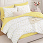 Andency Floral Full Comforter Set, 7 Pieces Cute Blue Coquette Bedding