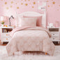 Twin Comforter Set with Sheets for Girls-5 Pieces Twin Bedding Sets