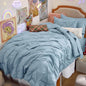 Bedsure 7-Piece King Size Comforter Set & Sheets, Grey King Bedding