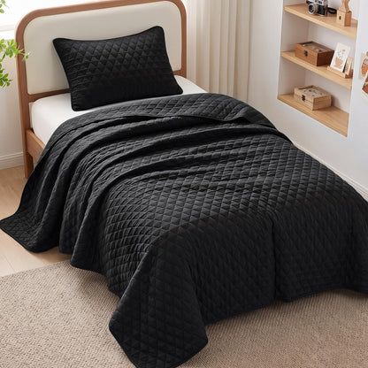 Exclusivo Mezcla Reversible Full Queen Quilt Bedding Set, Grey