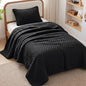 Exclusivo Mezcla Reversible Full Queen Quilt Bedding Set, Grey