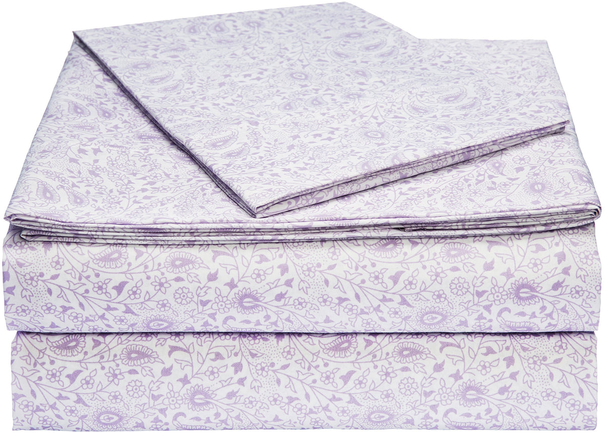 Amazon Basics Lightweight Super Soft Easy Care Breathable Microfiber 4 Piece Bed Sheets Set with 14-Inch Deep Pockets, Full, Navy Blue, Solid