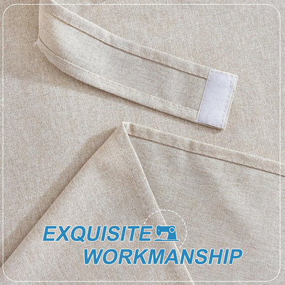 RYB HOME Tricia Room Darkening Curtains for French Door,Door Curtain Blinds