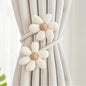 Inovaday 2pc Magnetic Curtain Tiebacks - Decorative Simple Window Decor Ropes & Straps for Securing Gauze Curtains